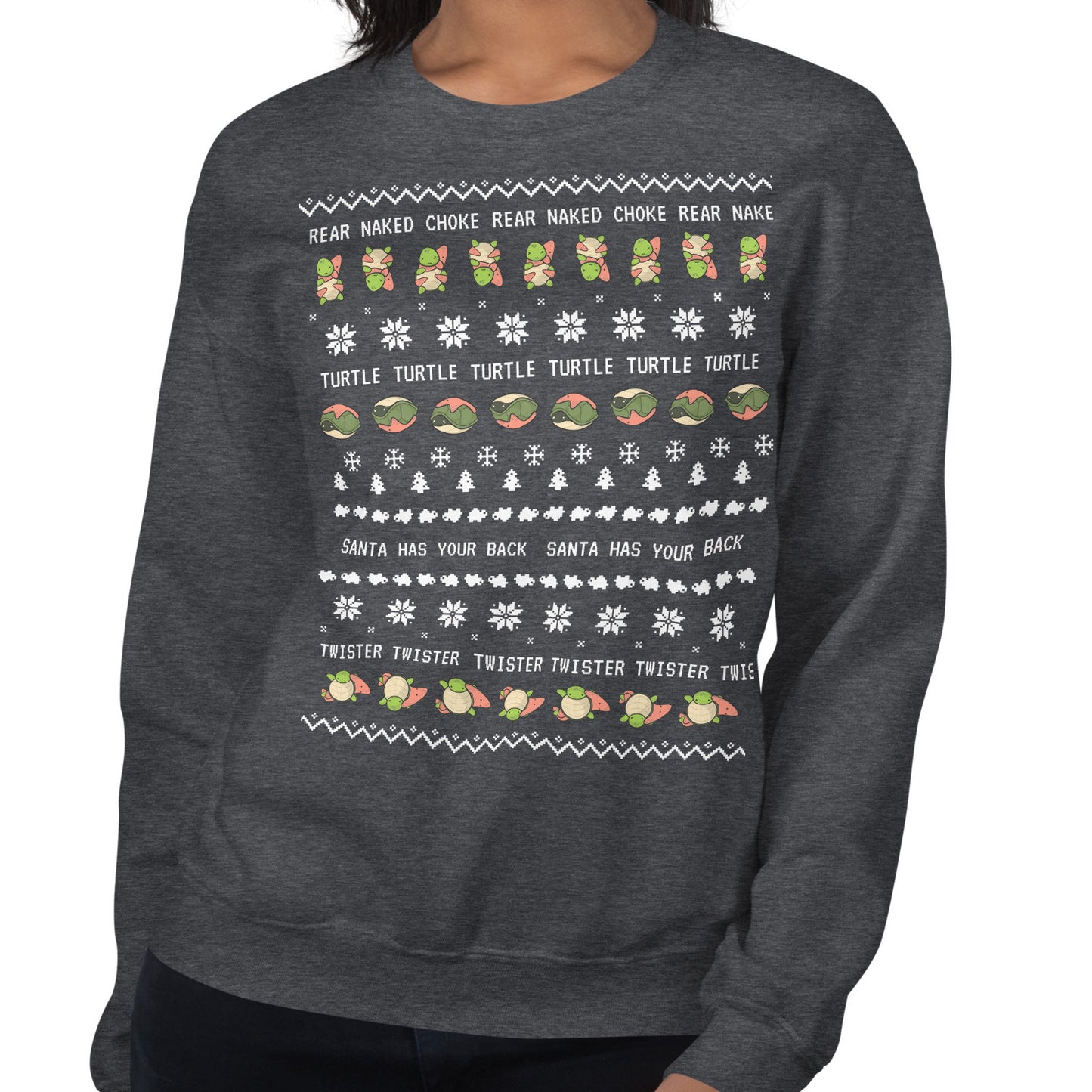 Slow and Steady Ugly Christmas Sweater