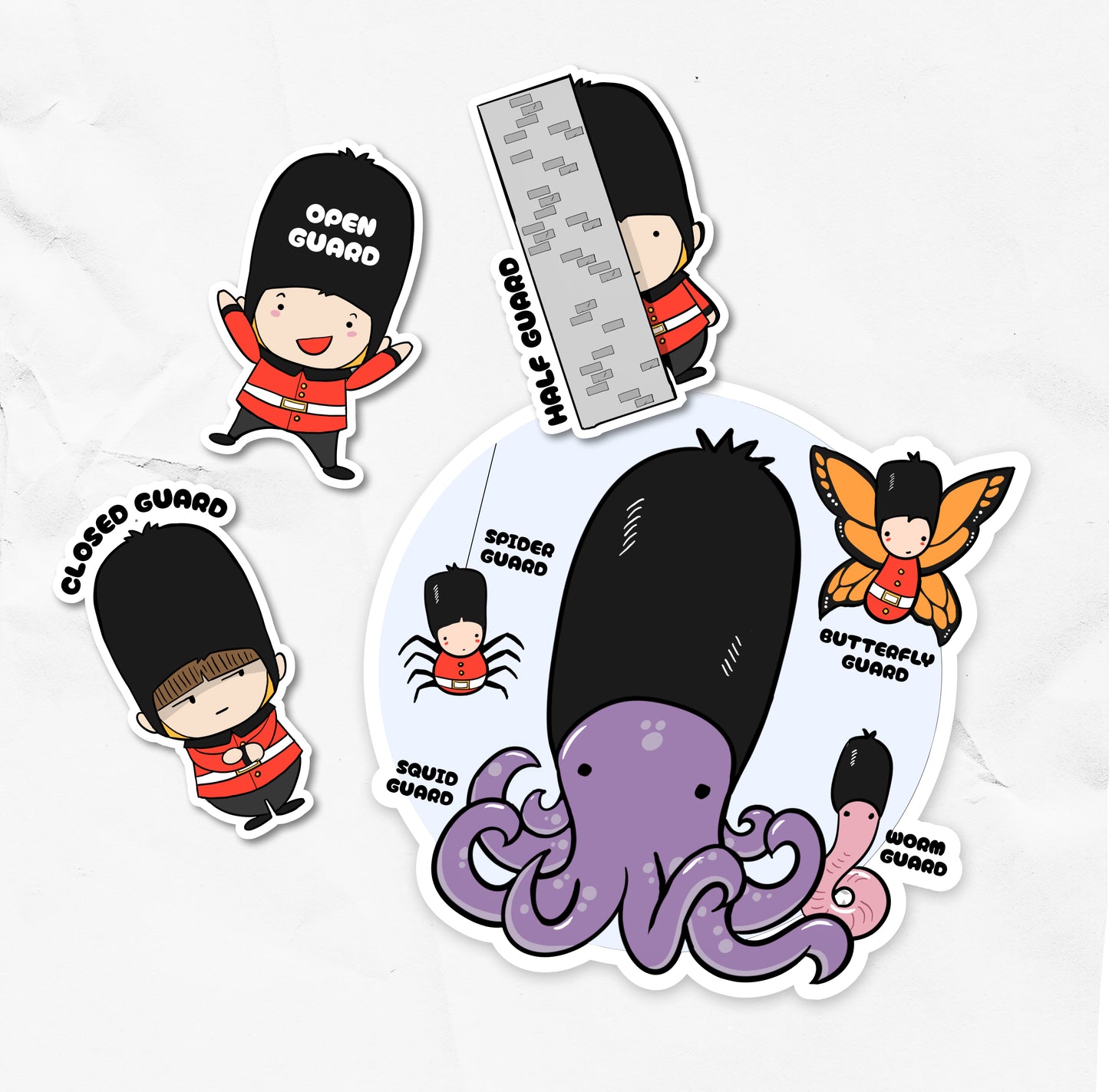 Guards Sticker Bundle