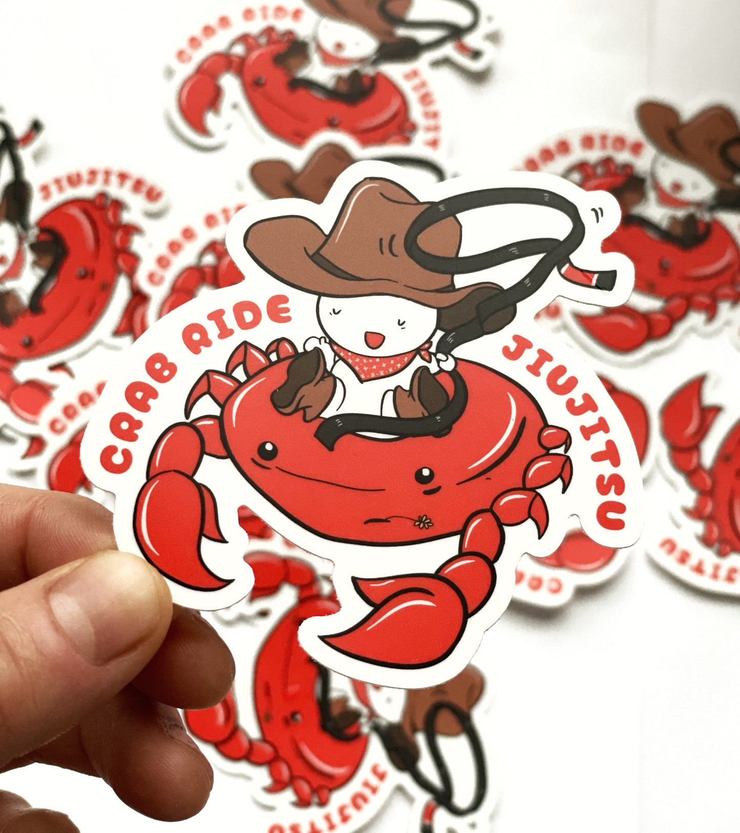 Crab Ride - Vinyl Decal