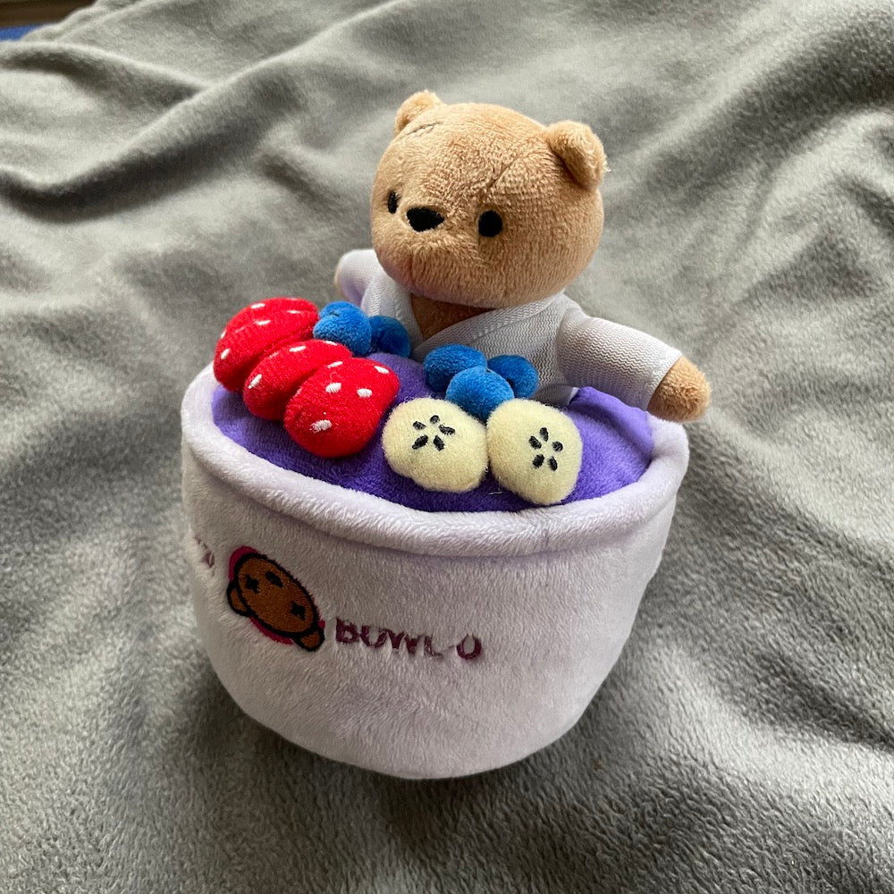 [PRE-ORDER] Bear-In-Bowl-O Plushie