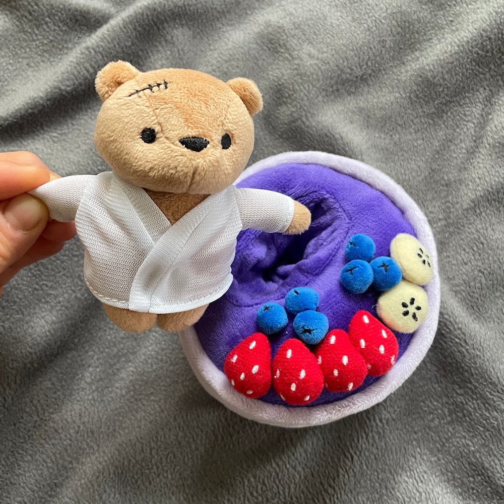 [PRE-ORDER] Bear-In-Bowl-O Plushie